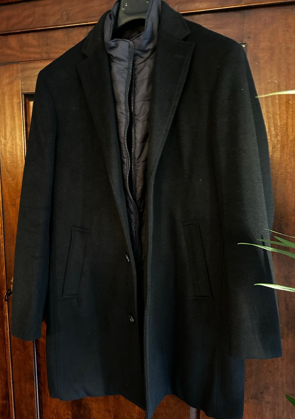 Ziltt heren jas winterjas donkerblauw maat 50 in nieuwstaat, Kleding | Heren, Jassen | Winter, Ophalen of Verzenden, Zo goed als nieuw