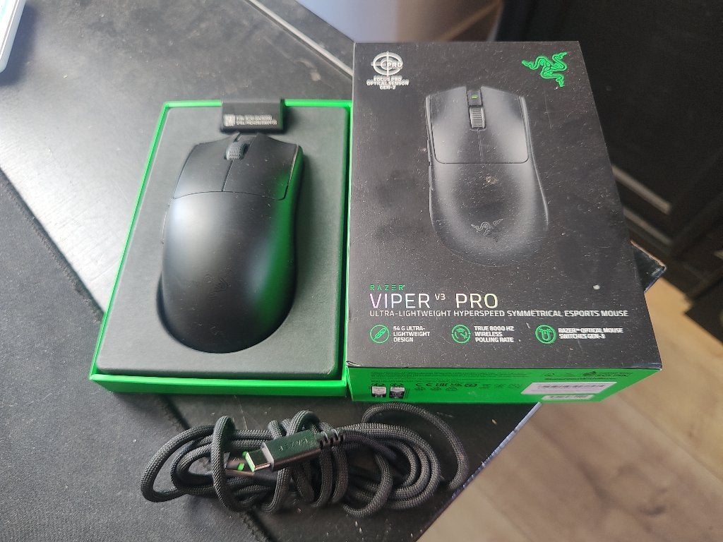 Muis Razer Viper Pro V3 Pro, Computers en Software, Muizen, Muis, Gaming muis, Ophalen of Verzenden, Zo goed als nieuw