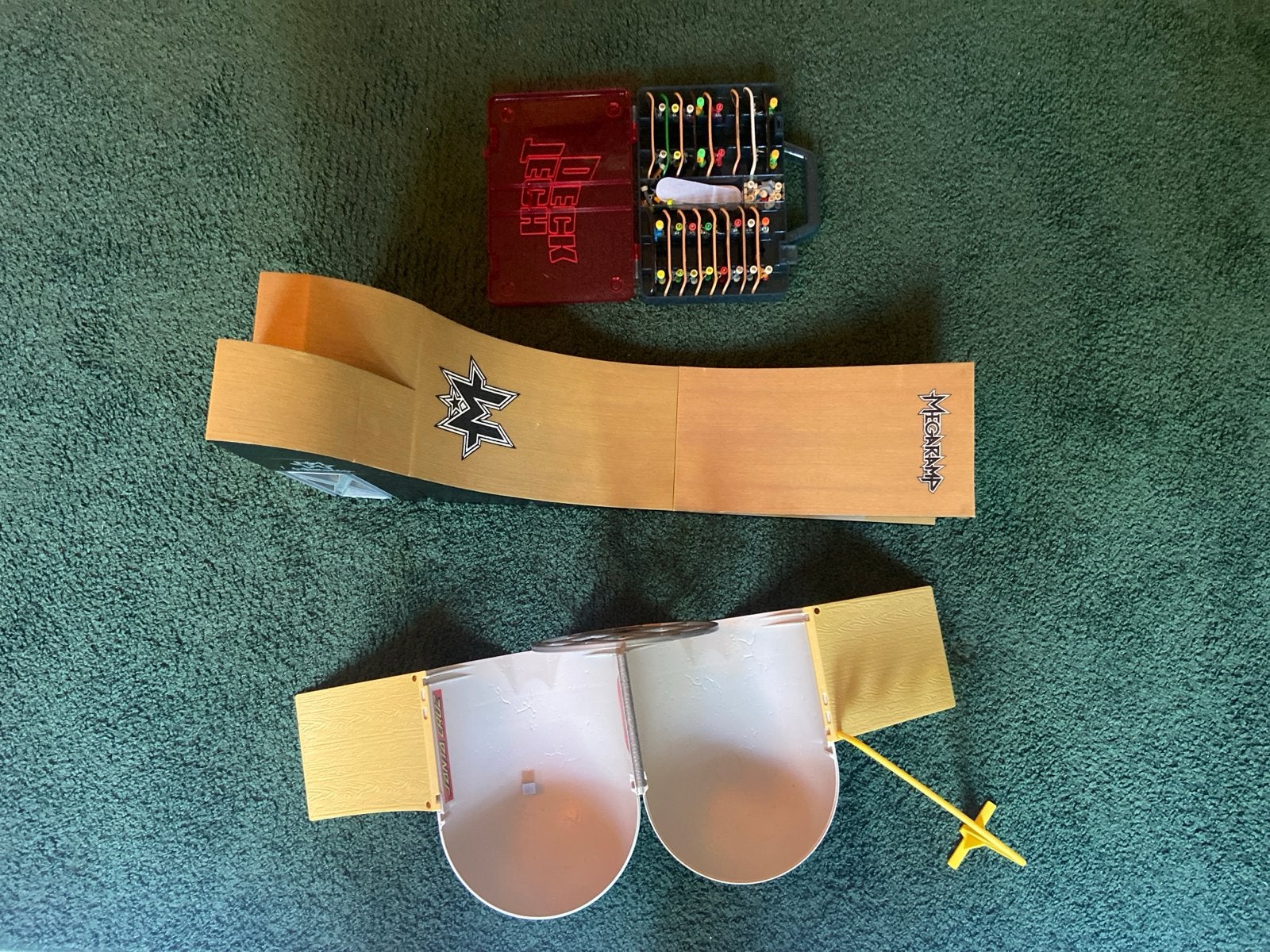 Tech Deck Fingerboard Set met Ramps en Skateboardjes, Ophalen of Verzenden, Gebruikt, Jongen of Meisje