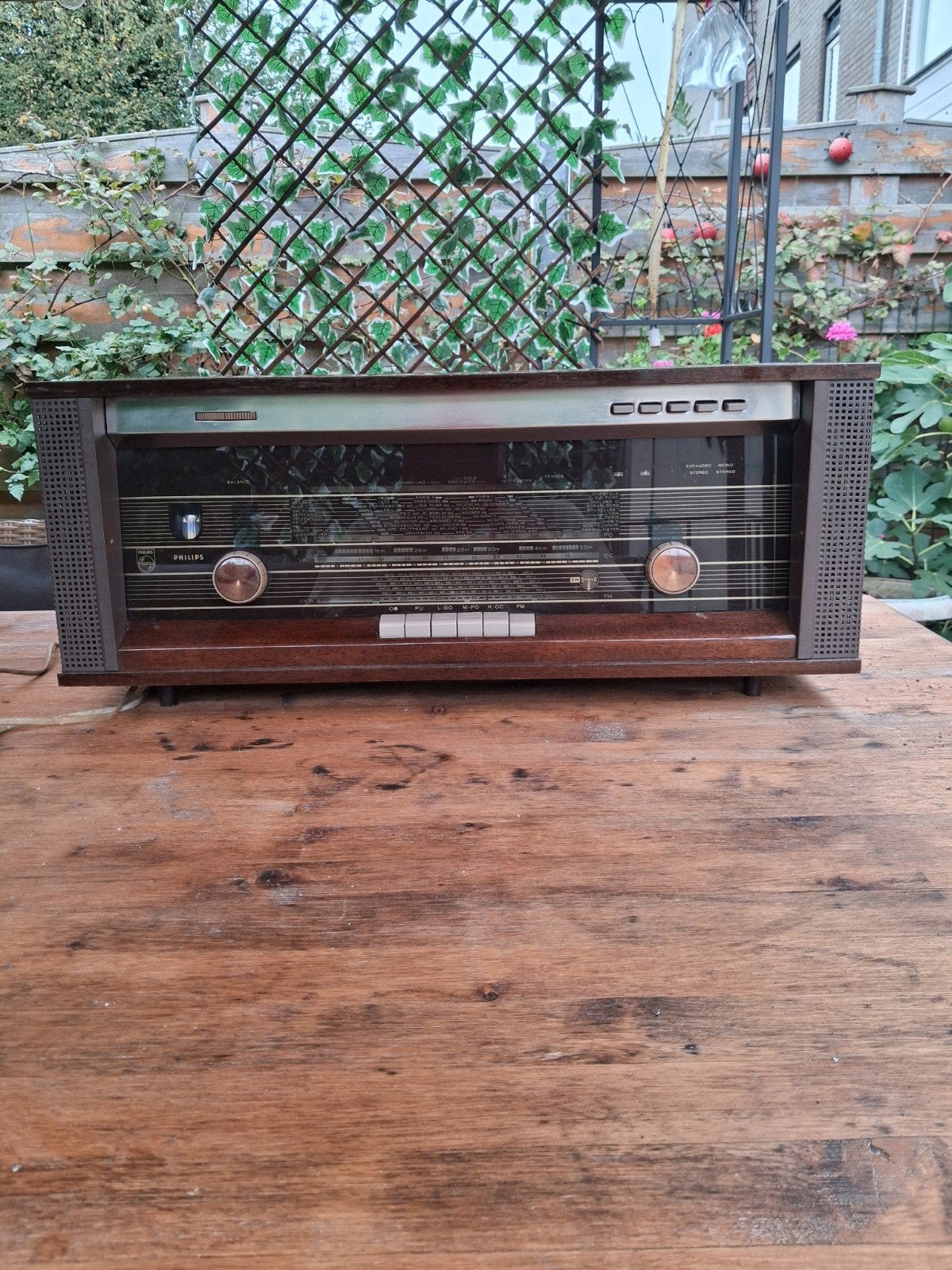 Philips buizenradio plm.1964, Antiek en Kunst, Ophalen