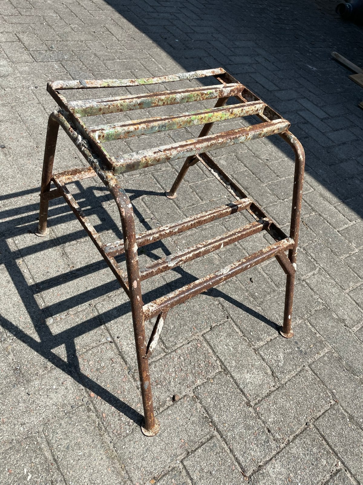Stuc bokje trappetje trap krukje opstap, Doe-het-zelf en Verbouw, Ladders en Trappen, Ophalen of Verzenden