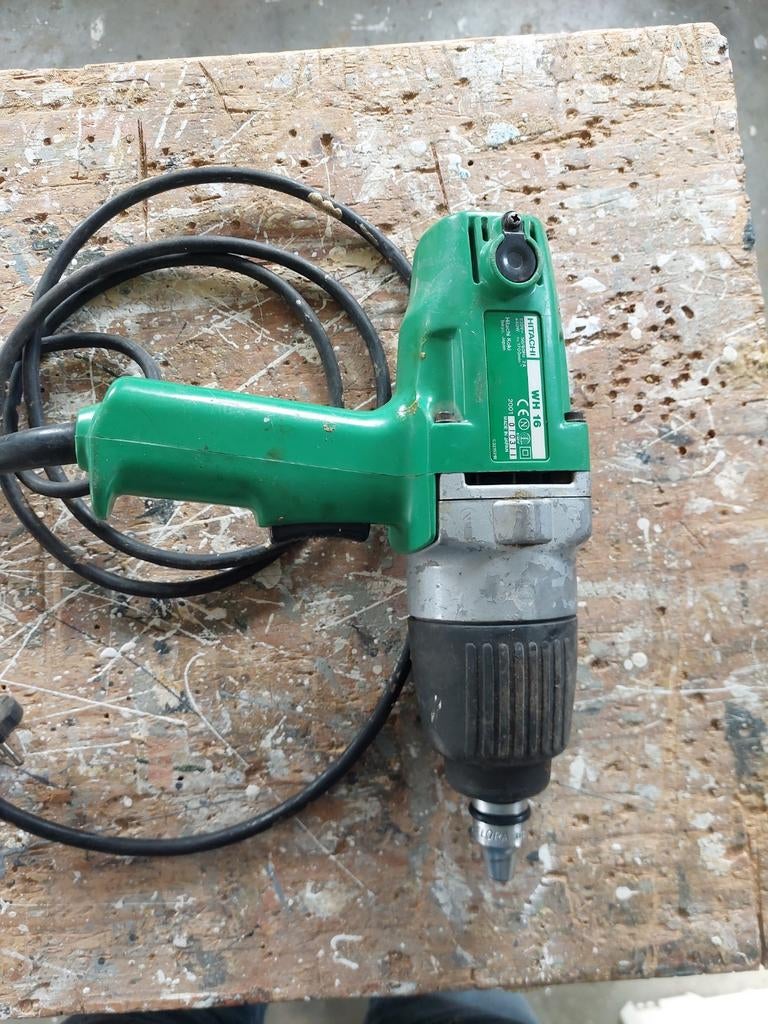 Hitachi WR16SA Slagmoersleutel - Gebruikt, Ophalen, Gebruikt, 600 watt of meer, Overige typen