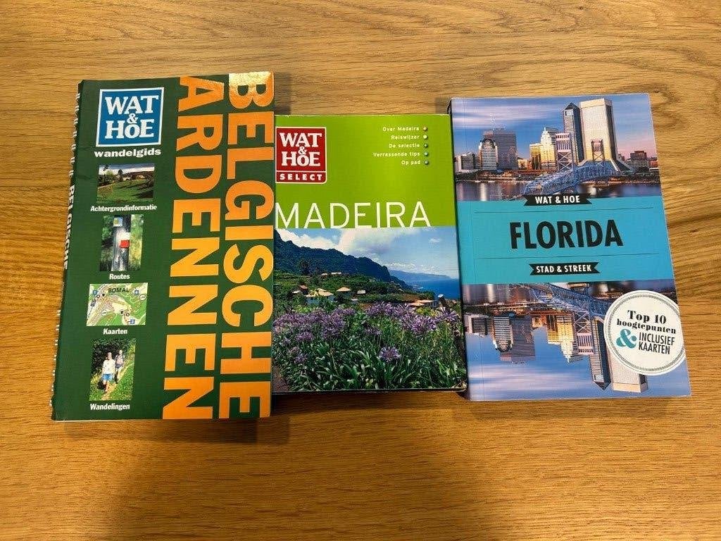 Wat & hoe? Reisgidsen 3 stuks, Europa, Ophalen of Verzenden, Reisgids of -boek, Gelezen
