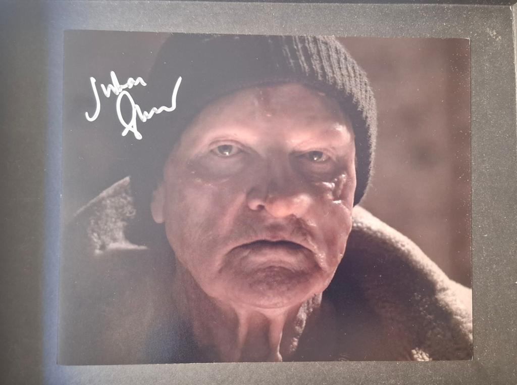 Handtekening Juliann Glover uit star wars COA, Verzamelen, Ophalen of Verzenden, Zo goed als nieuw, Foto of Kaart, Gesigneerd