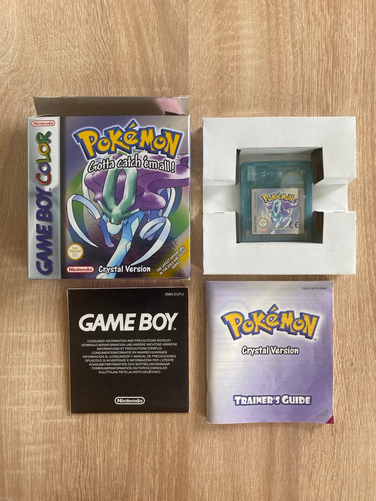 Pokémon Crystal Version - Game Boy Color (CIB), Spelcomputers en Games, Games | Nintendo Game Boy, 1 speler, Ophalen of Verzenden