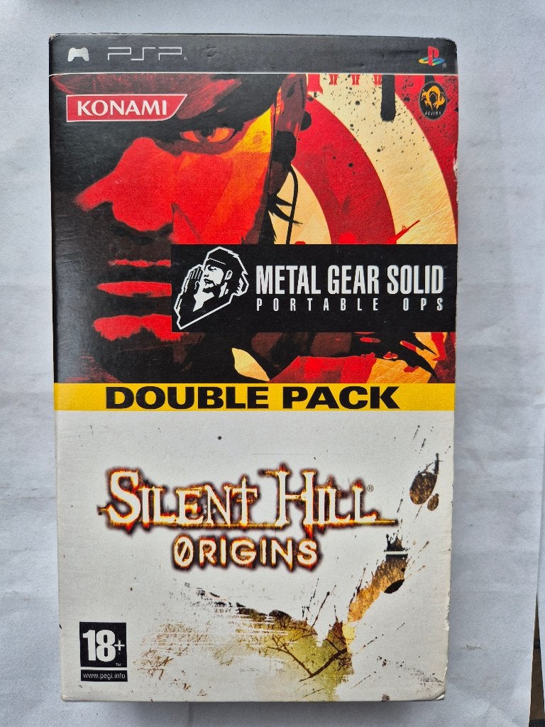 METAL GEAR SOLID & SILENT HILL double pack, Gebruikt, 1 speler, Racen en Vliegen, Ophalen of Verzenden
