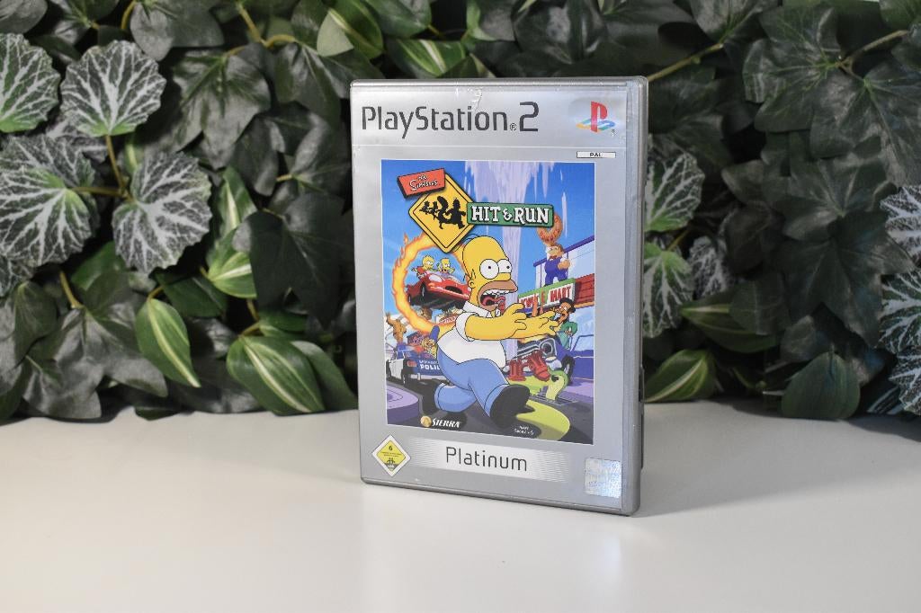 Simpsons Hit & Run – PlayStation 2, Spelcomputers en Games, Gebruikt, 1 speler, Racen en Vliegen, Eén computer