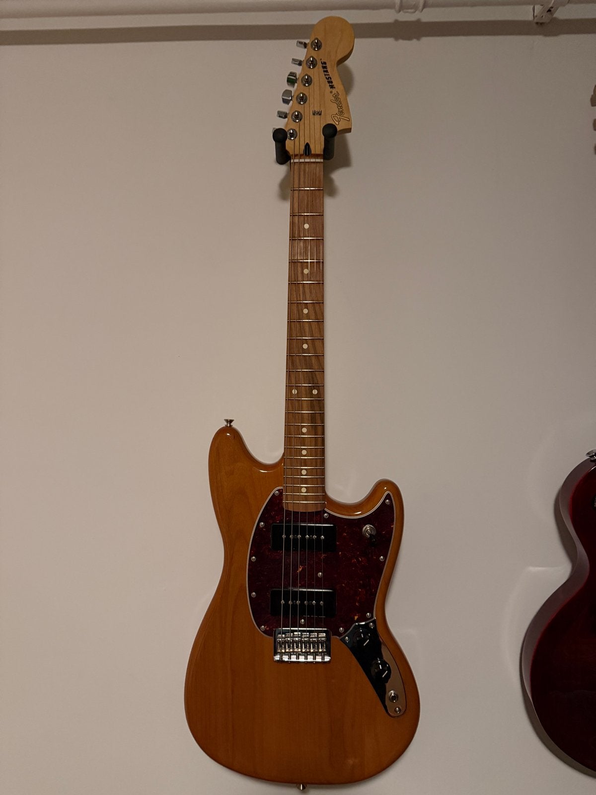 Fender Player Mustang P90 (Mexican), Ophalen, Zo goed als nieuw, Solid body, Fender