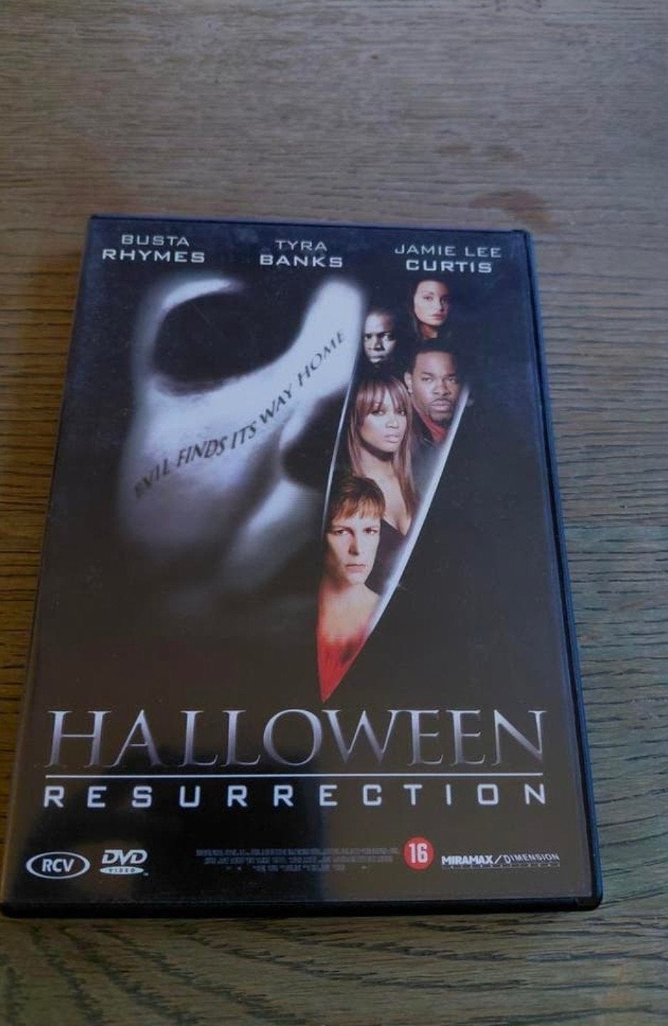 Halloween Resurrection dvd., Cd's en Dvd's, Dvd's | Horror, Vanaf 16 jaar, Ophalen of Verzenden, Zo goed als nieuw, Slasher