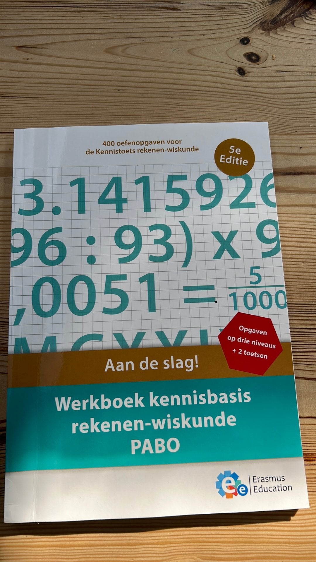 E. Kloet - Werkboek kennisbasis rekenen-wiskunde PABO, Boeken, Overige vakken, Ophalen of Verzenden, Overige niveaus, Nieuw
