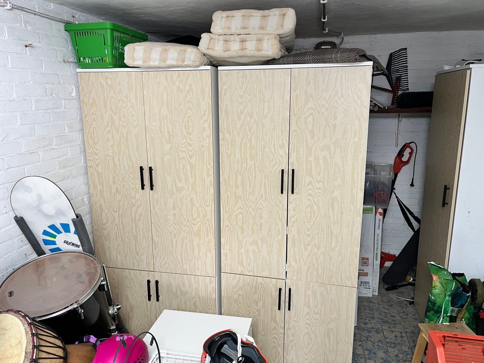 2 x IKEA platsa / småstad  kledingkasten/opbergkasten, Ophalen, 50 tot 100 cm, 150 tot 200 cm, Overige houtsoorten