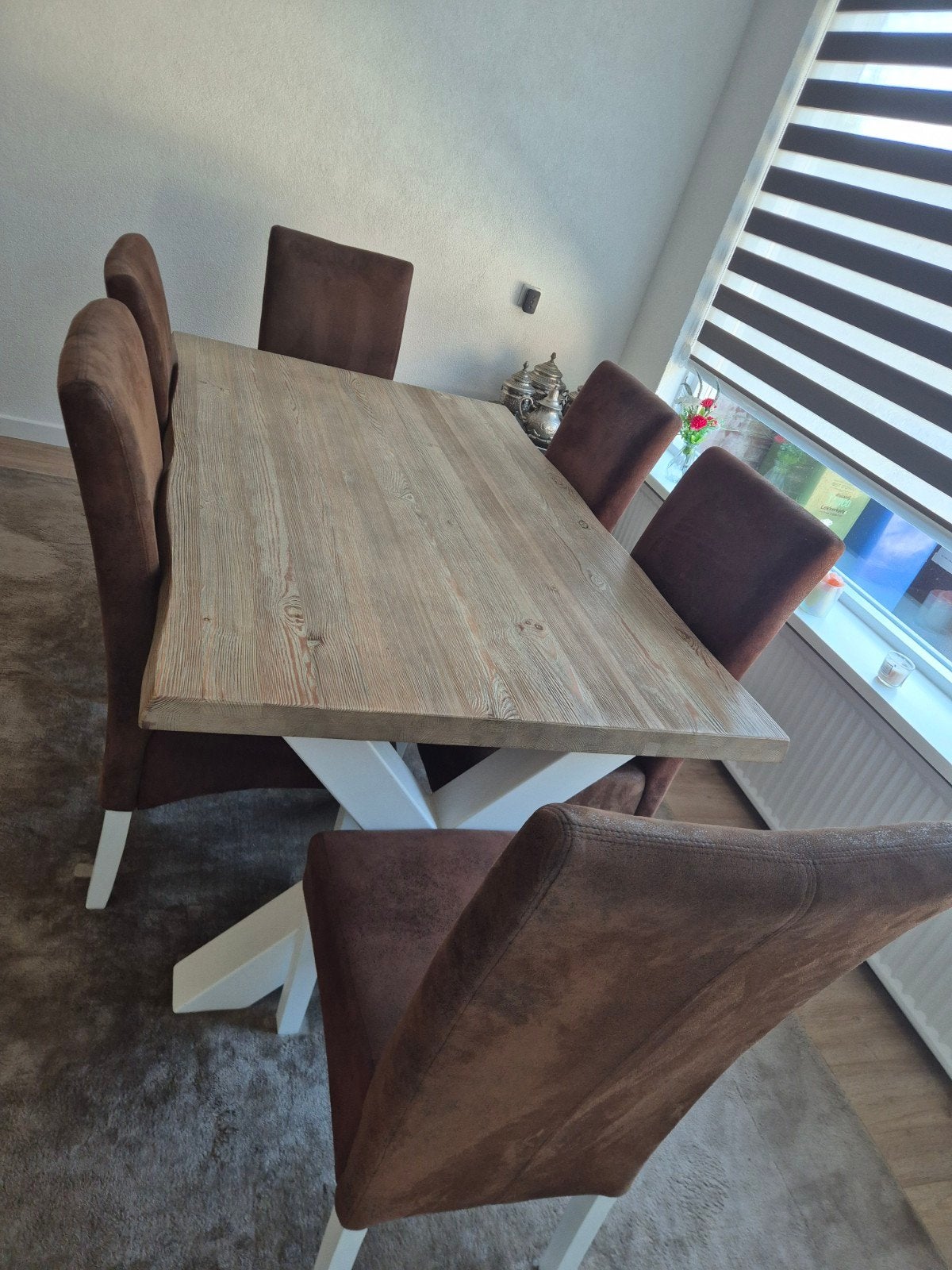 Eettafel 160x100, Huis en Inrichting, Ophalen, 50 tot 100 cm, Vijf personen of meer, 150 tot 200 cm