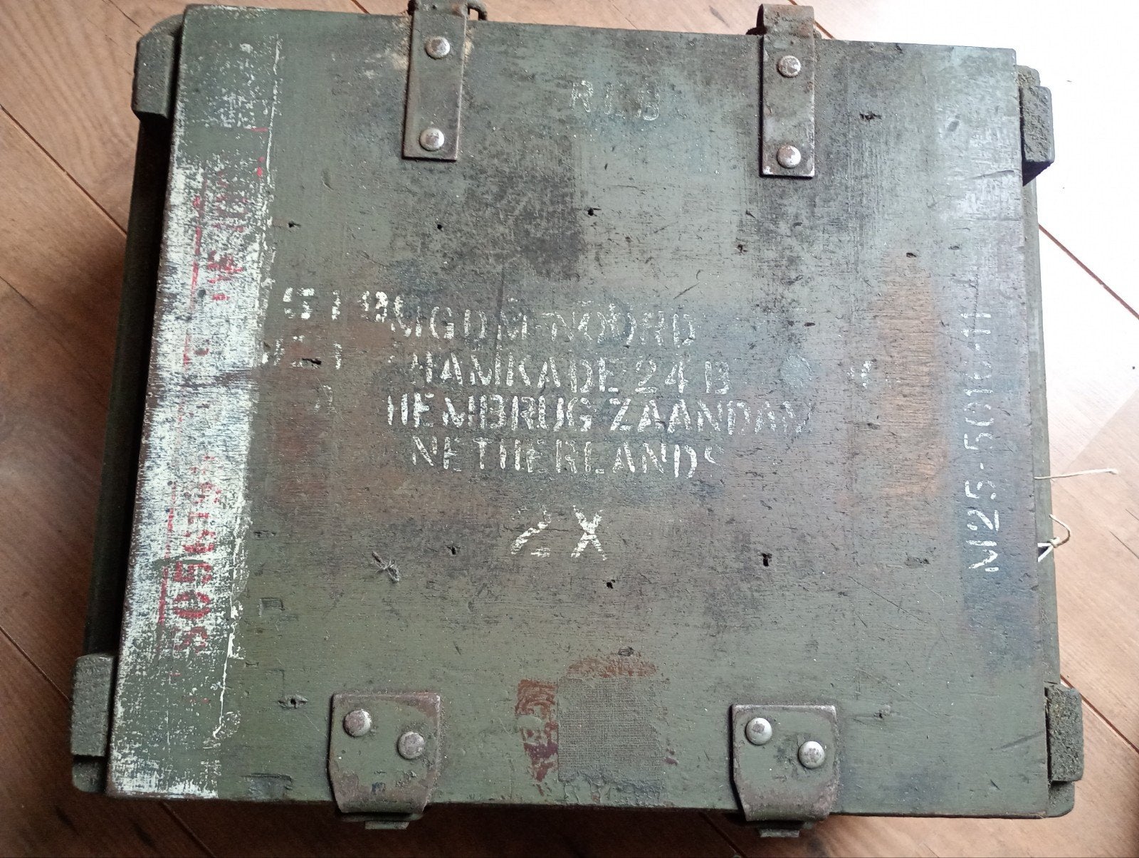 Hembrug munitiekist., Hembrug, ., Ophalen of Verzenden, Nederland