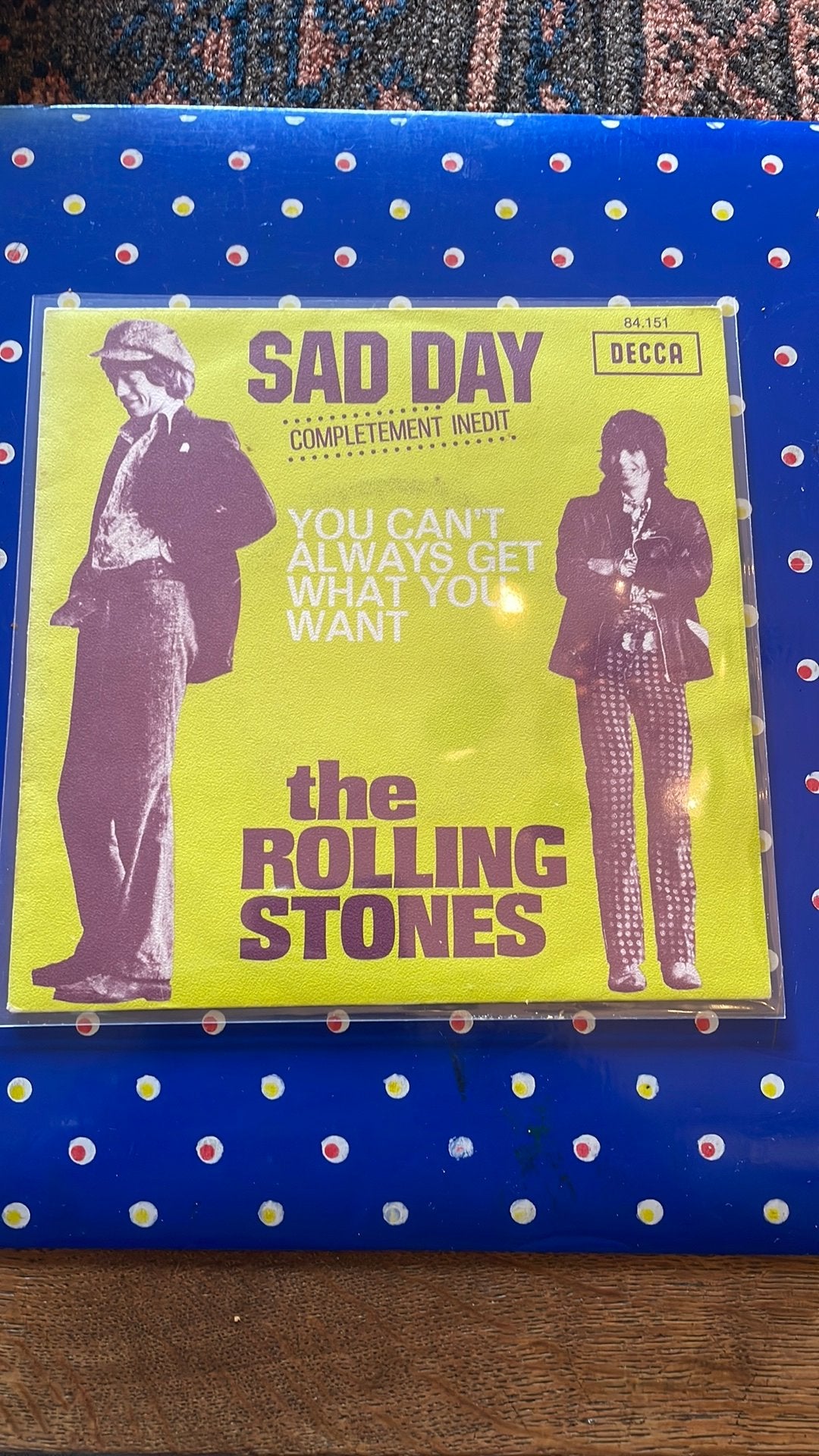 Single The Rolling Stones: Sad day (Fr), Ophalen of Verzenden, Gebruikt, Pop