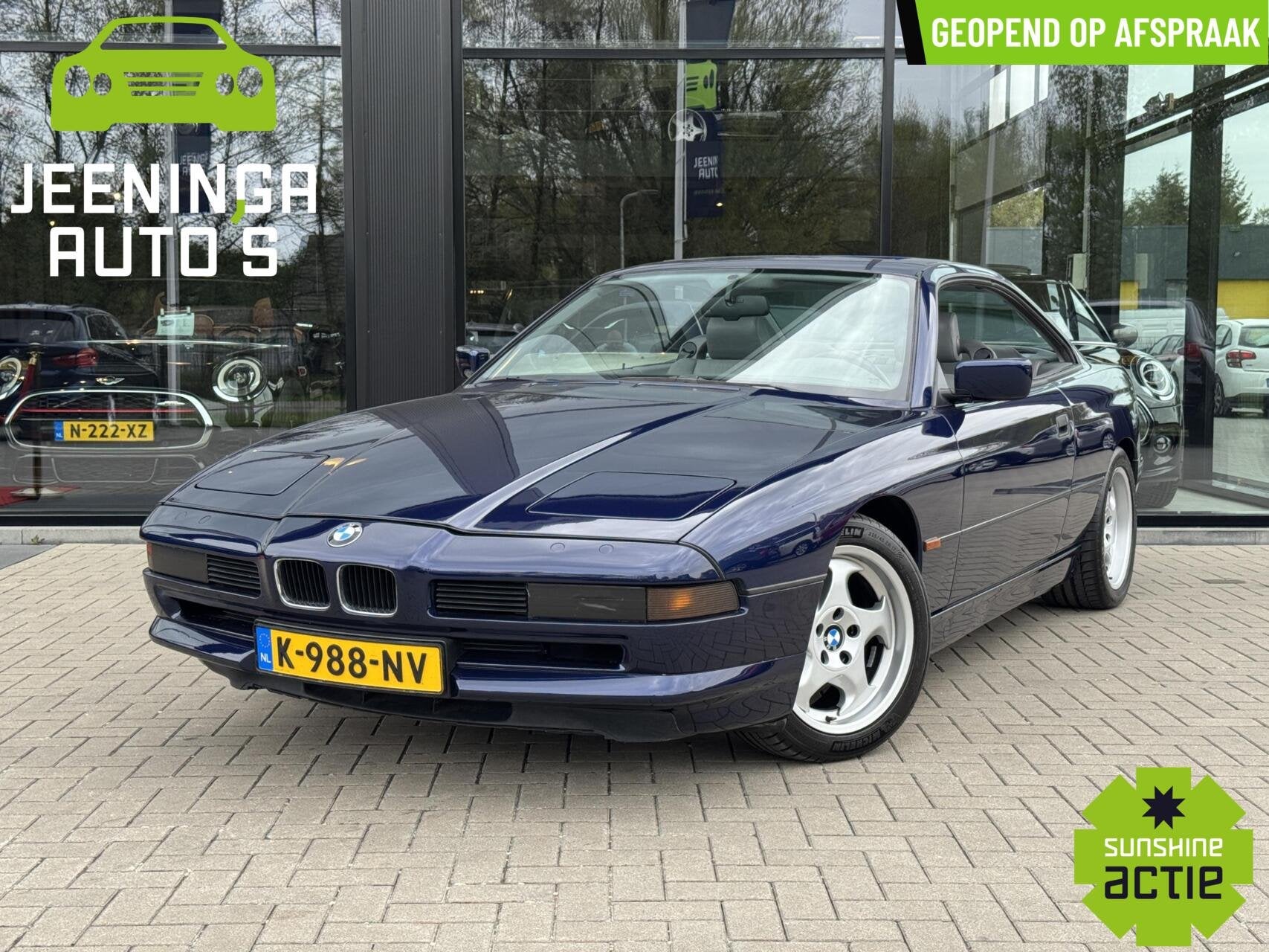 BMW 8-serie 850 Ci|UNIEK|Airco|Leer|Stoelverwarming, Auto's, BMW, Automaat, Achterwielaandrijving, Gebruikt, Stoelverwarming