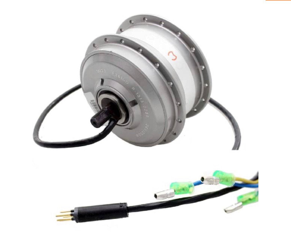 Cortina Ecomo voorwielmotor werkend 24V versie, Ophalen of Verzenden, Gebruikt, Elektrische fiets, Motor