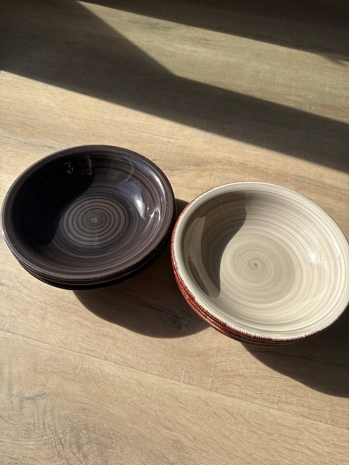 Set van 6 pastaborden, Ophalen, Keramiek, Zo goed als nieuw, Bord(en)
