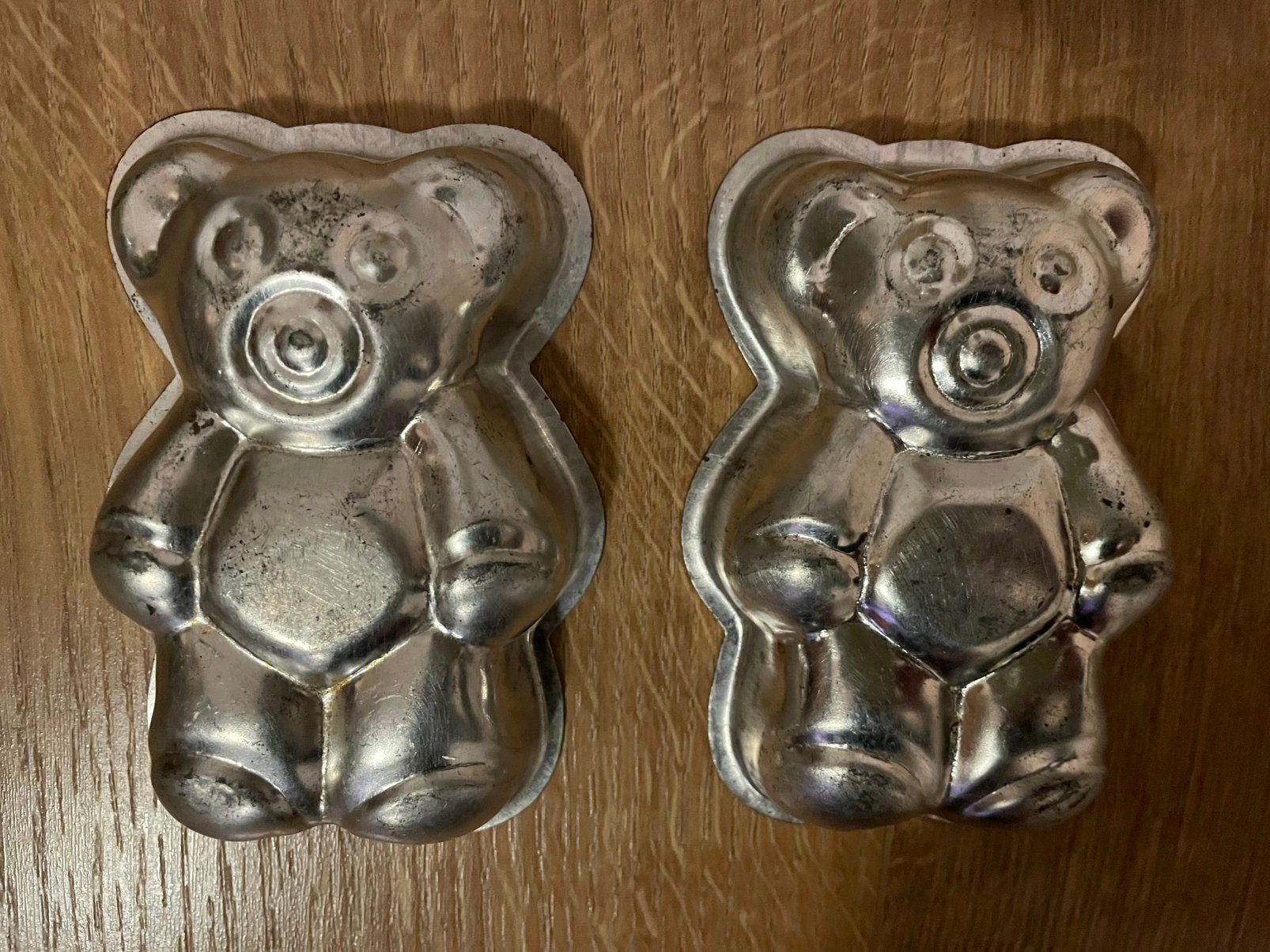 Bakvormjes 2 beren, Hobby en Vrije tijd, Ophalen of Verzenden, Gebruikt, Taarten, Bakvorm