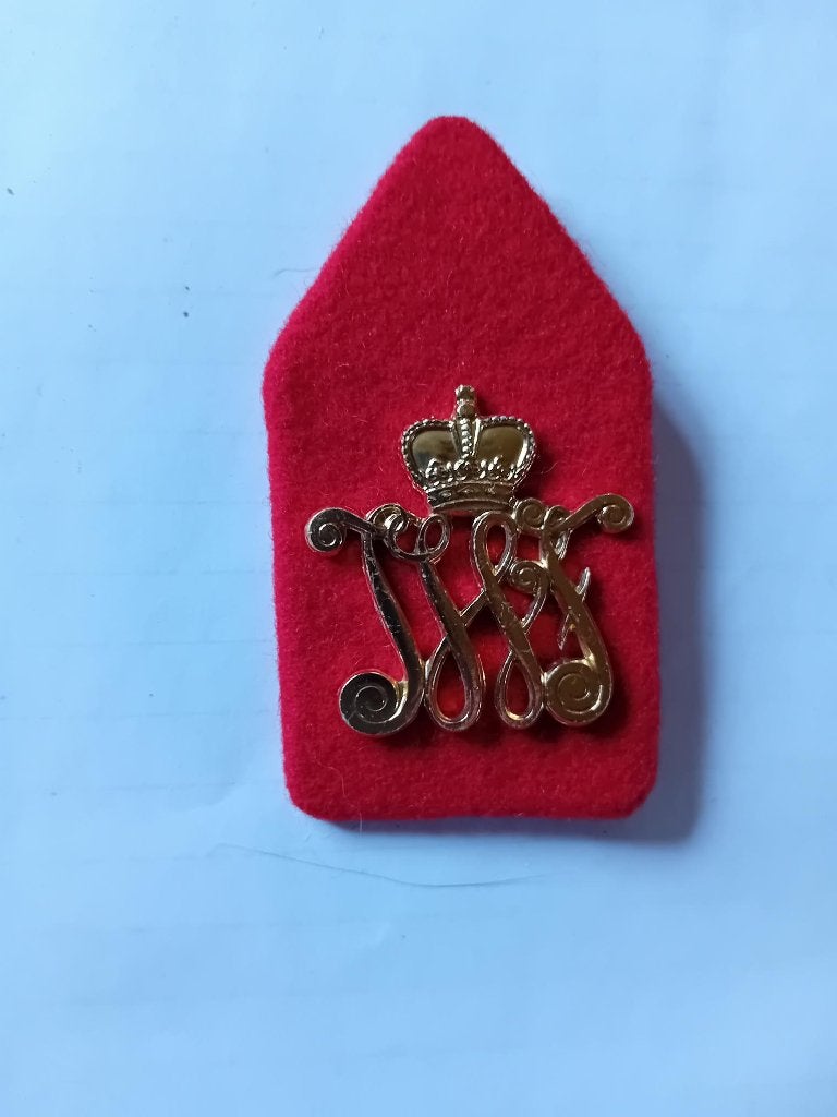 Embleem Regiment Infanterie Johan Willem Friso Kon.Landmacht, Ophalen of Verzenden, Landmacht, Nederland, Embleem of Badge