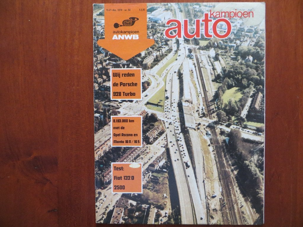 Autokampioen 50 1978 Porsche 924 Turbo, Fiat 132 D 2500, Ophalen of Verzenden, Nieuw, Porsche