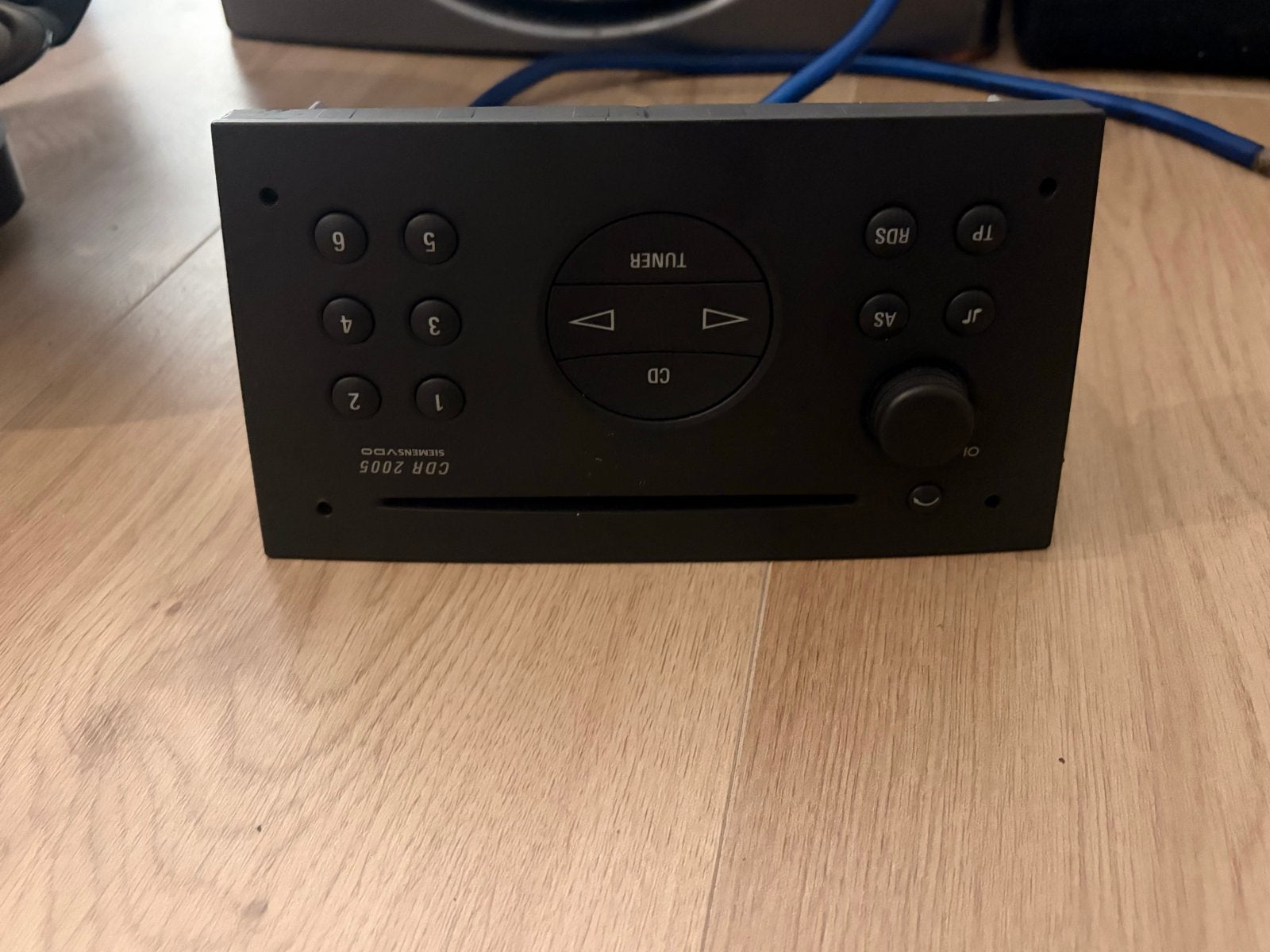Opel CDR 2005 autoradio met CD-speler, Ophalen of Verzenden, Gebruikt