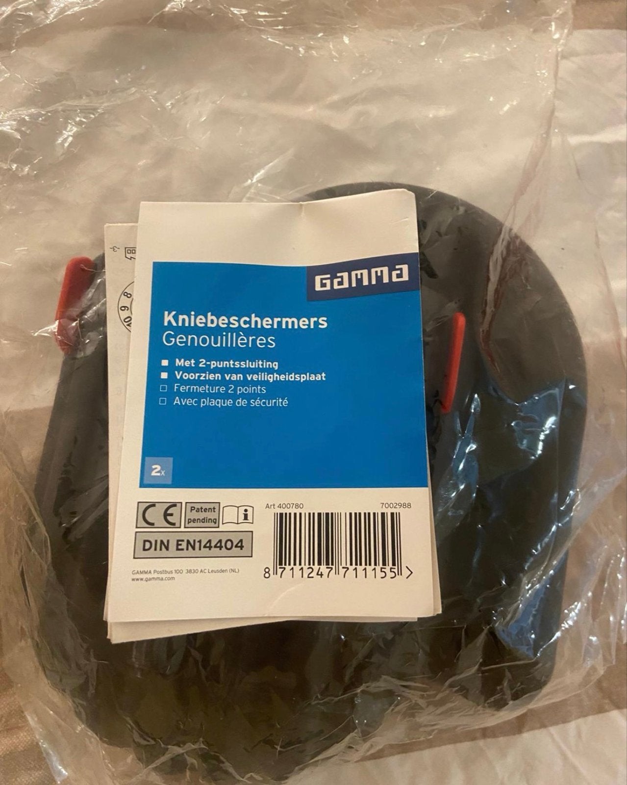 GAMMA Kniebeschermers - Nieuw in verpakking, Doe-het-zelf en Verbouw, Veiligheidskleding, Ophalen, Nieuw