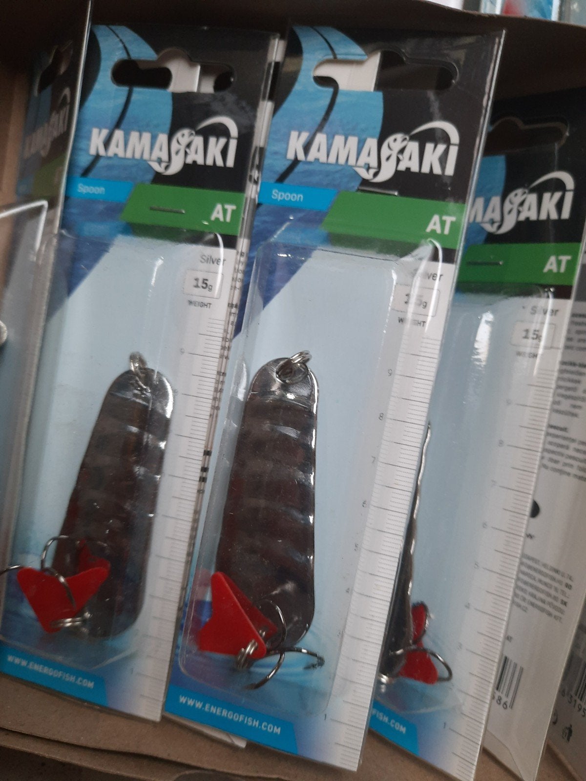 partij van 60 snoeklepels 15 gram, Watersport en Boten, Hengelsport | Roofvissen, Info@kamasaki.com, Overige typen, Nieuw, Ophalen of Verzenden