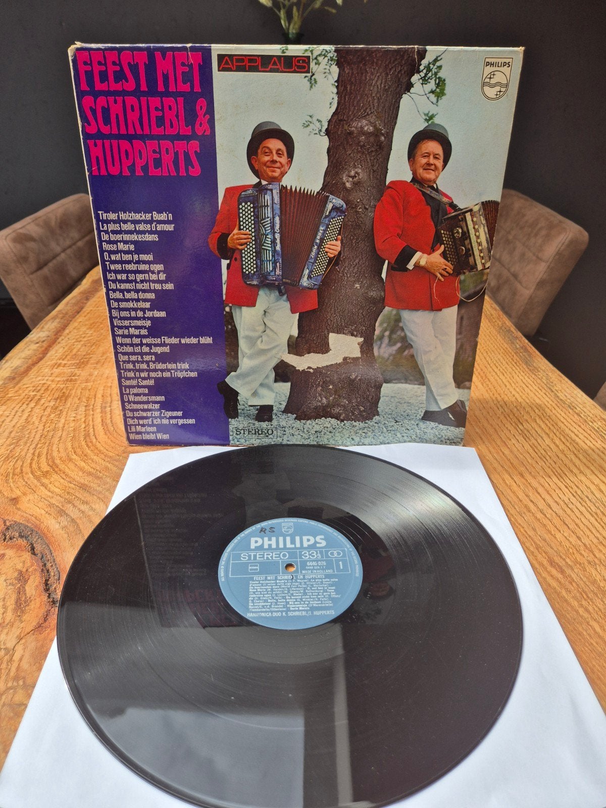 Feest met Schriebl & Hupperts - Vintage LP, Ophalen of Verzenden, Gebruikt, 12 inch