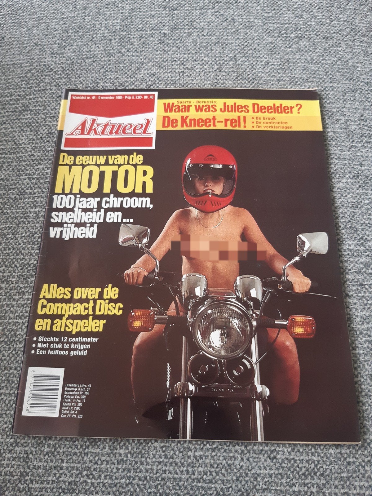 45.Aktueel 1985. Jules Deelder. Majoor Bosshardt. Tonny Eyk., Verzenden, 1980 tot heden, Tijdschrift