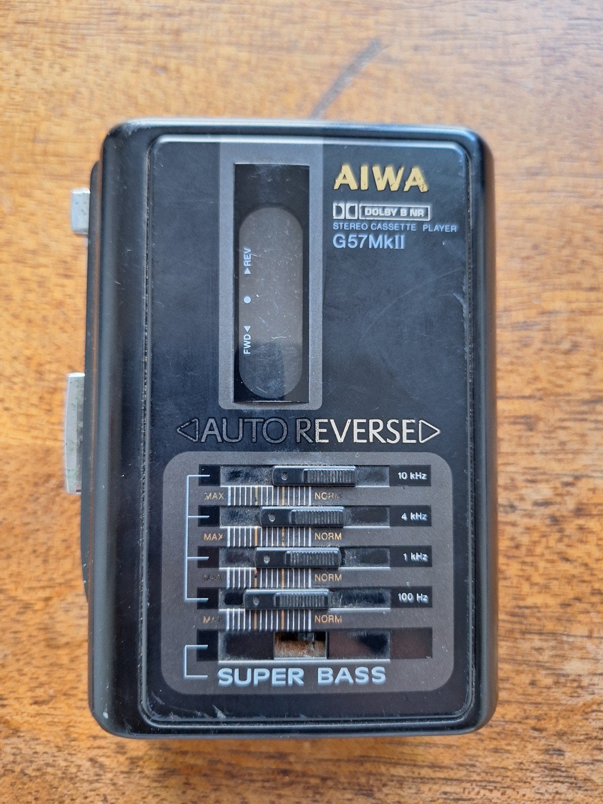Vintage Aiwa HS-G57 MkII Walkman (1988) - incl. koptelefoon, Ophalen of Verzenden, Walkman