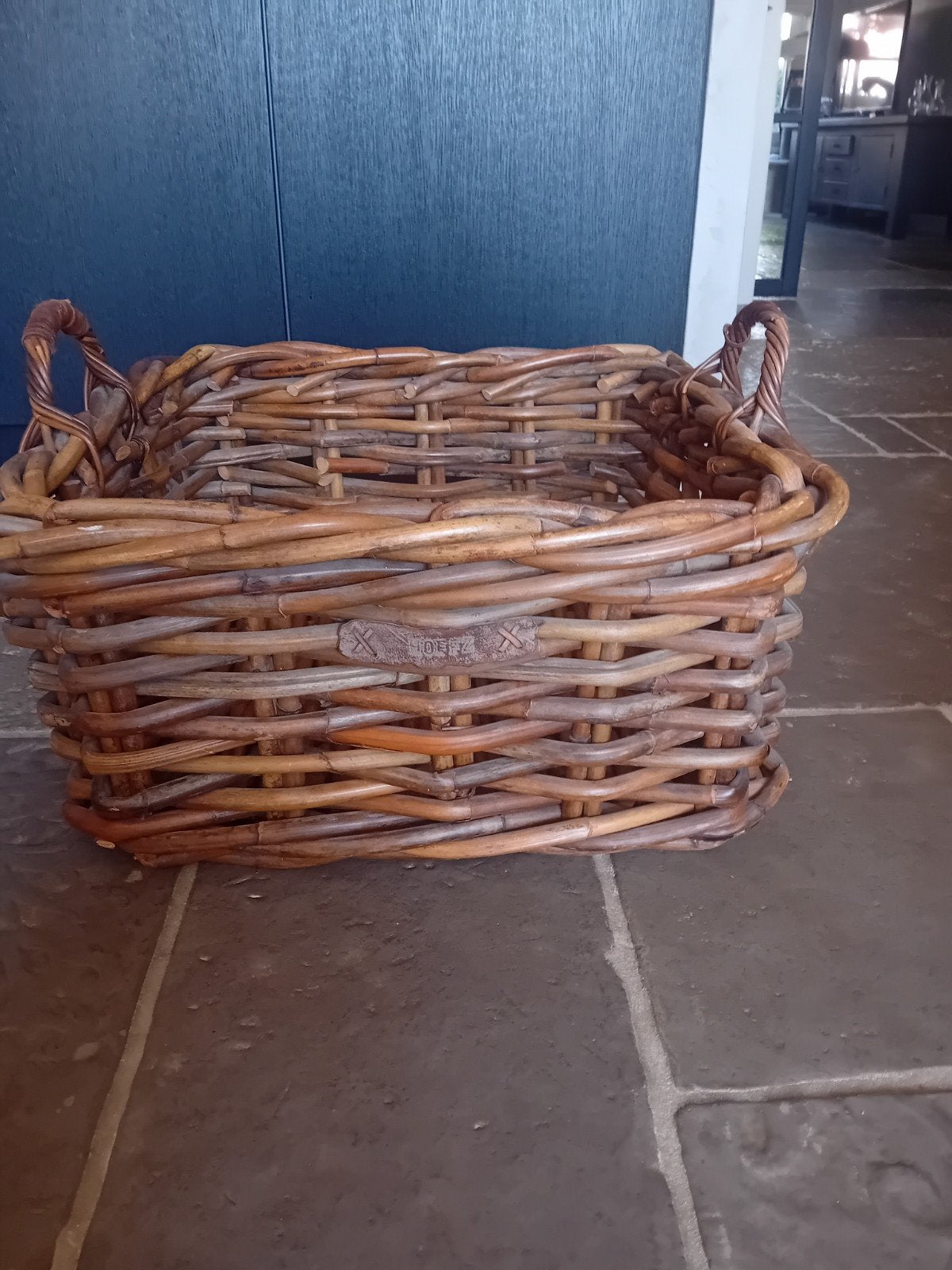 2 hoffz manden, Ophalen, Vierkant, Riet