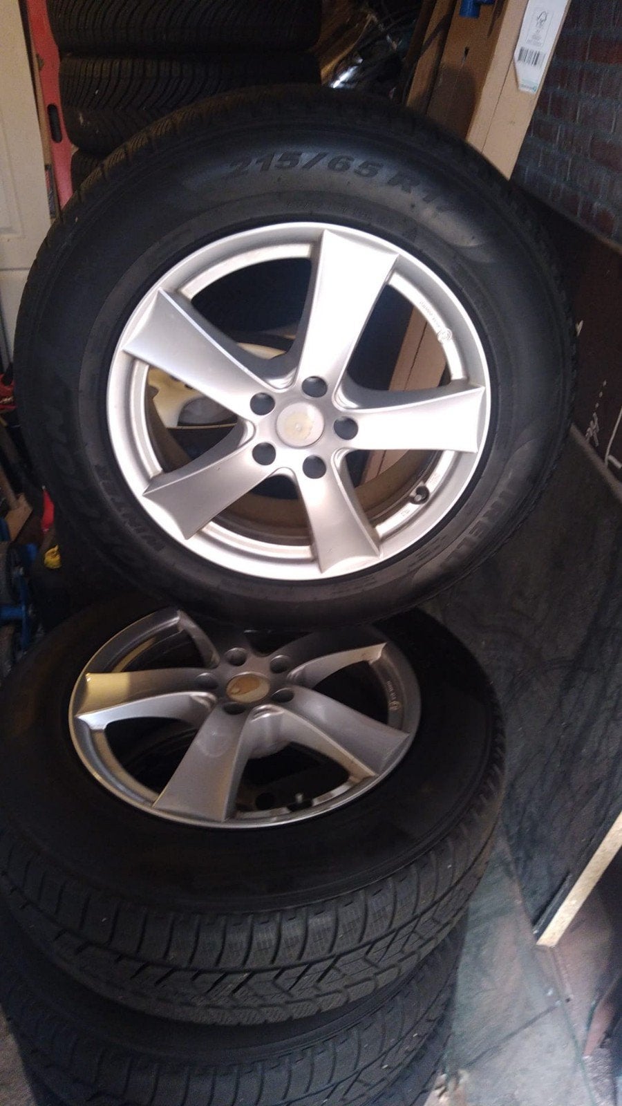 17 inch velgen 5 x 112 Tpms sensoren winterbanden, Ophalen