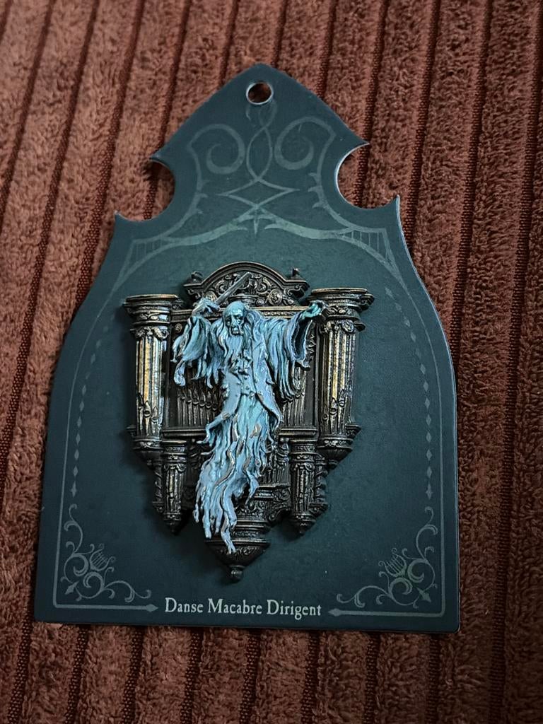 Danse Macabre Dirigent Pin, Overige onderwerpen, Minder dan 20 cm, Ophalen of Verzenden, Handgemaakt