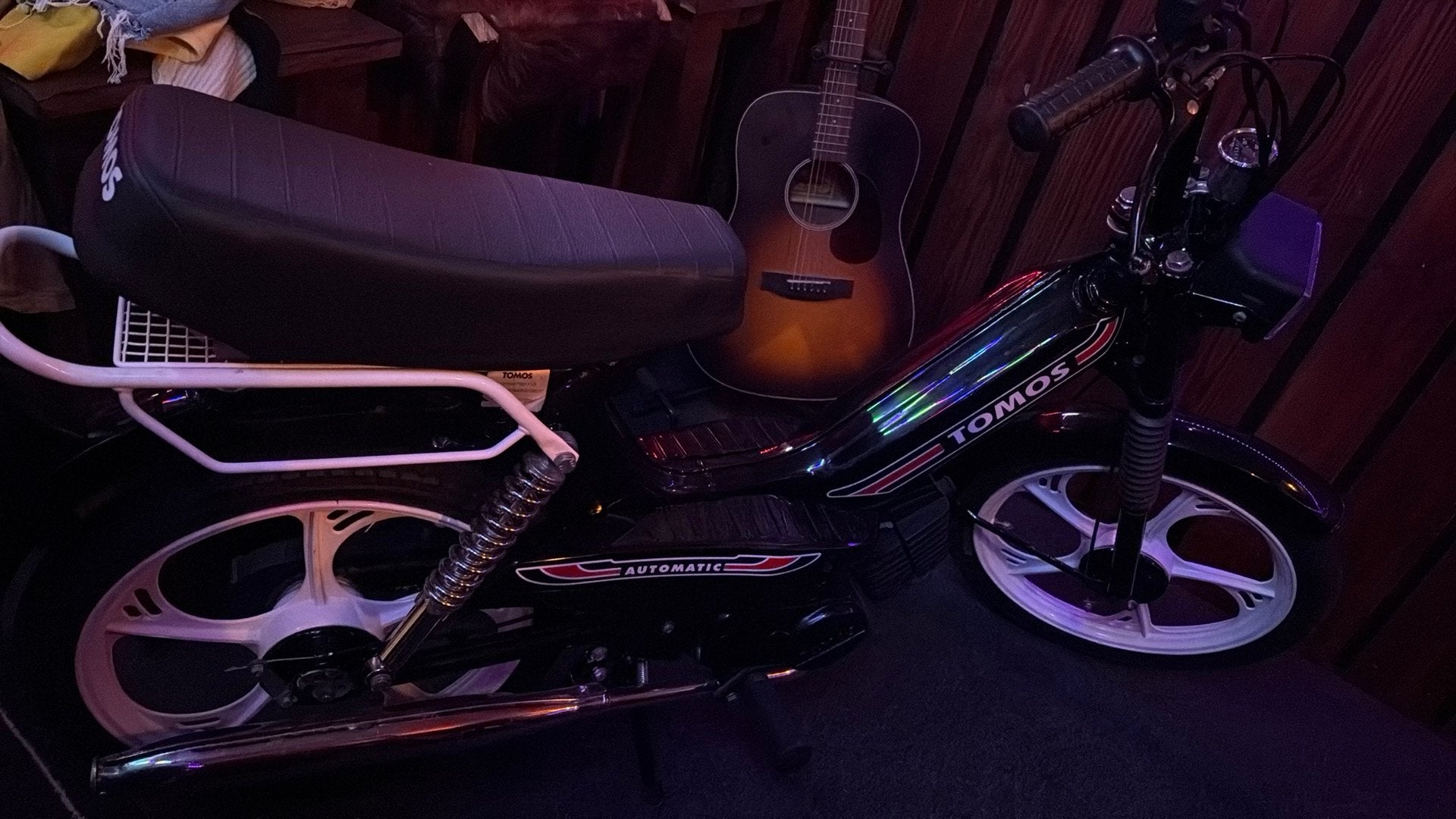Tomos zwart alles origineel, Ophalen, Nieuw, 2 versnellingen, 50 cc