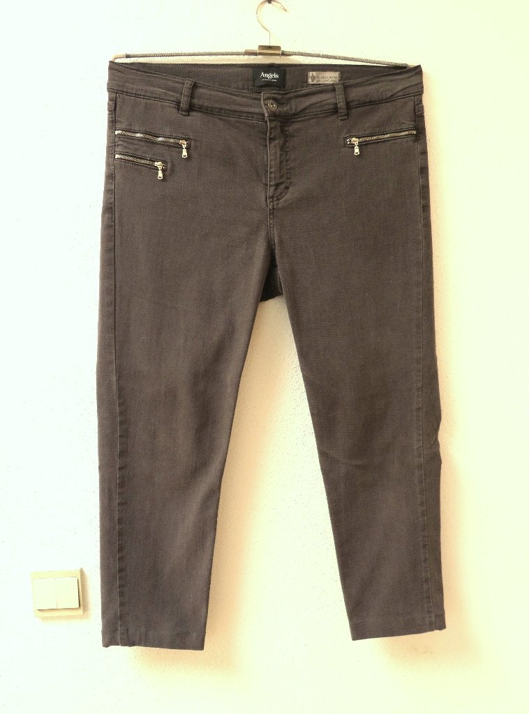 Q16 ANGELS MALU jeans broek grijs maat 44, Kleding | Dames, Maat 42/44 (L), Ophalen of Verzenden, Zo goed als nieuw, Angels