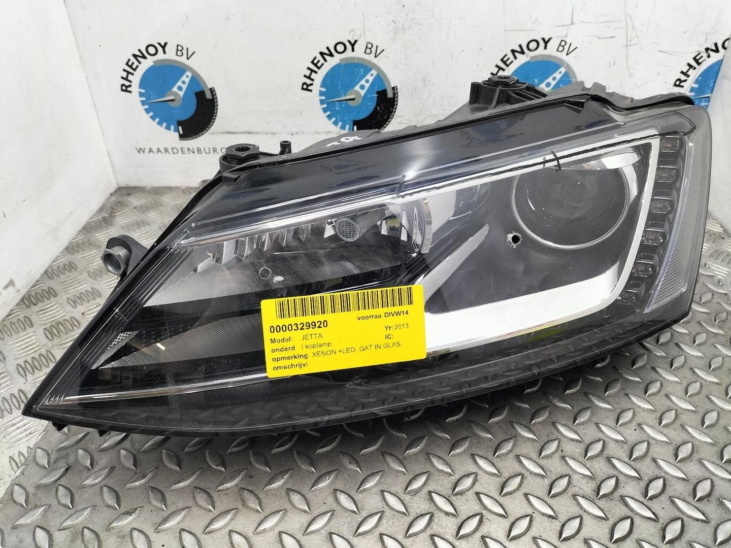 VOLKSWAGEN JETTA KOPLAMP L 2013, Ophalen of Verzenden, Gebruikt, Stiba lid