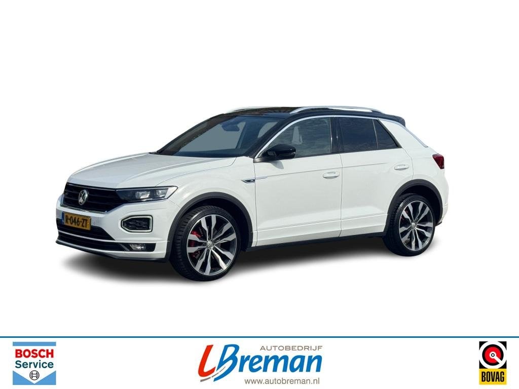 Volkswagen T-ROC 1.5 TSI R-Line DSG 150pk, Huisgarantie, 4 cilinders, Wit, Bedrijf