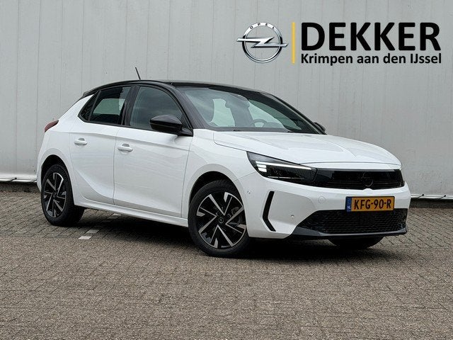 Opel Corsa 1.2 Turbo GS-Line met Camera, CarPlay, Dodehoek,, Voorwielaandrijving, 12 maanden, 101 pk, Gebruikt