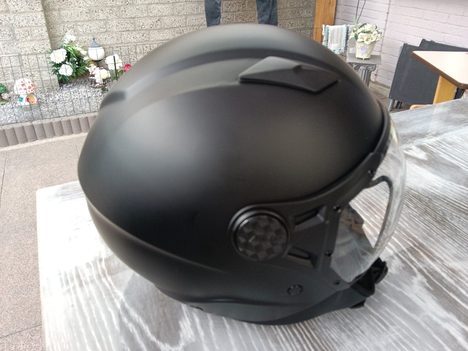 Vito Helmets Jethelm Mat Zwart - Maat XL, Dames, Jethelm, L, Tweedehands
