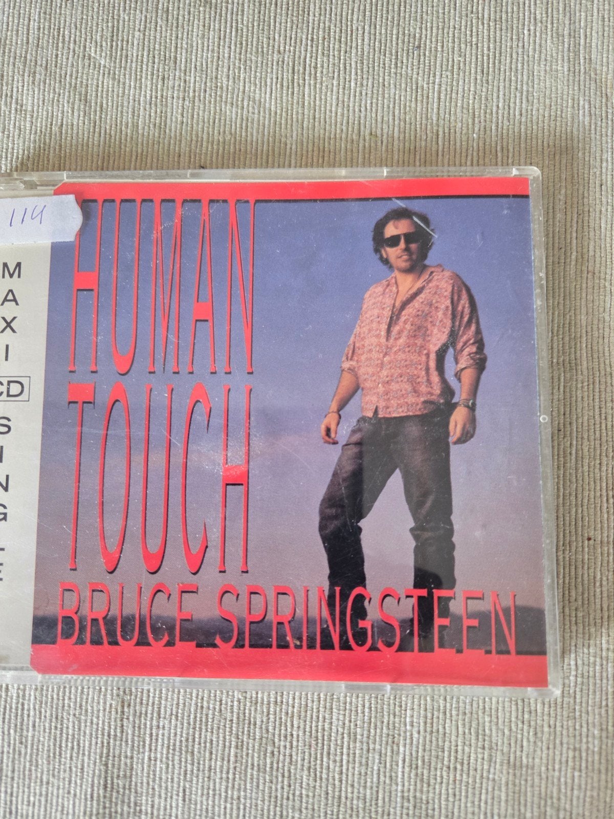 Bruce Springsteen - Human Touch Maxi-CD Single, Ophalen of Verzenden, Gebruikt, Rock, Single