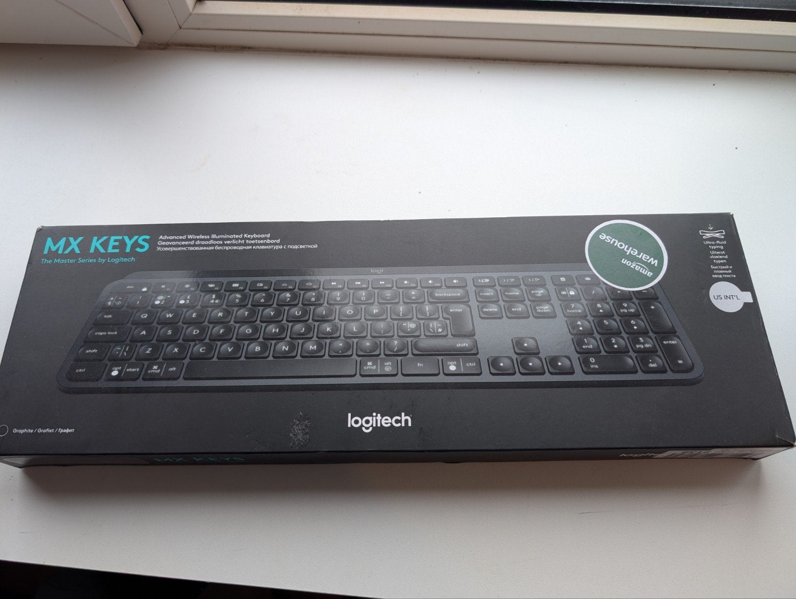 Logitech mx keys, Computers en Software, Gebruikt, Ophalen of Verzenden, Draadloos, Qwerty