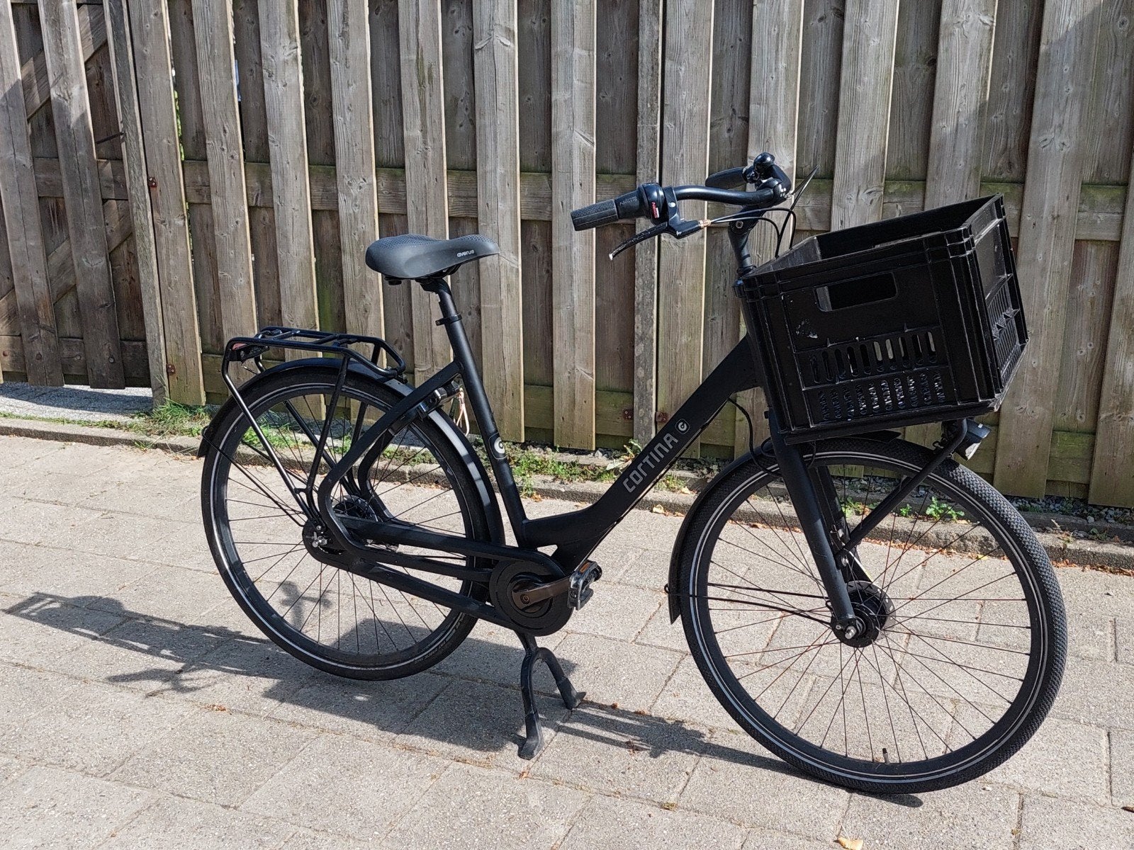 In prijs verlaagd! Damesfiets Cortina common zwart mat, Fietsen en Brommers, Fietsen | Dames | Damesfietsen, Gebruikt, Versnellingen