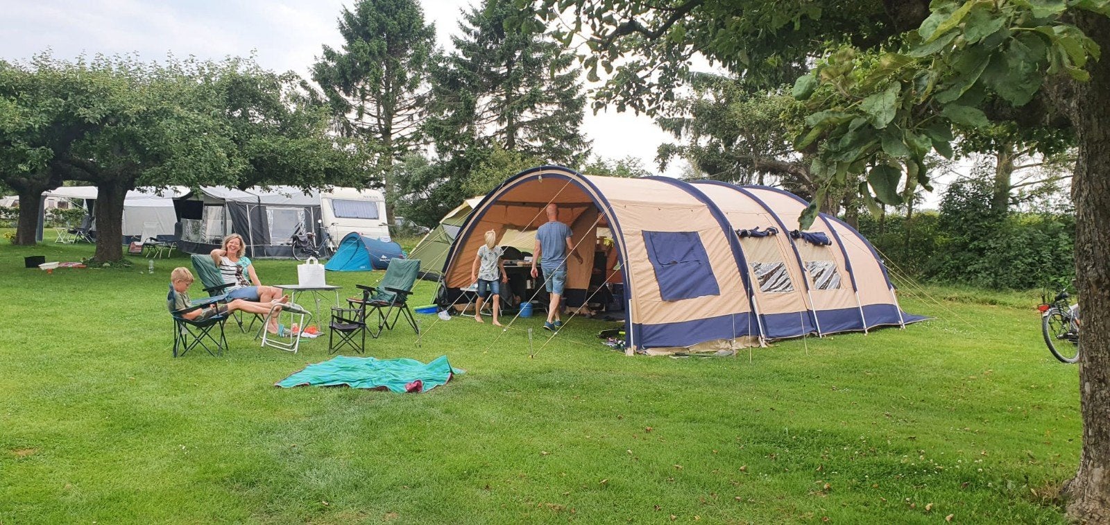 Cleveland Tent 8 Personen - Ruime Gezinstent, Caravans en Kamperen, Tenten, Ophalen, Gebruikt, Meer dan 6