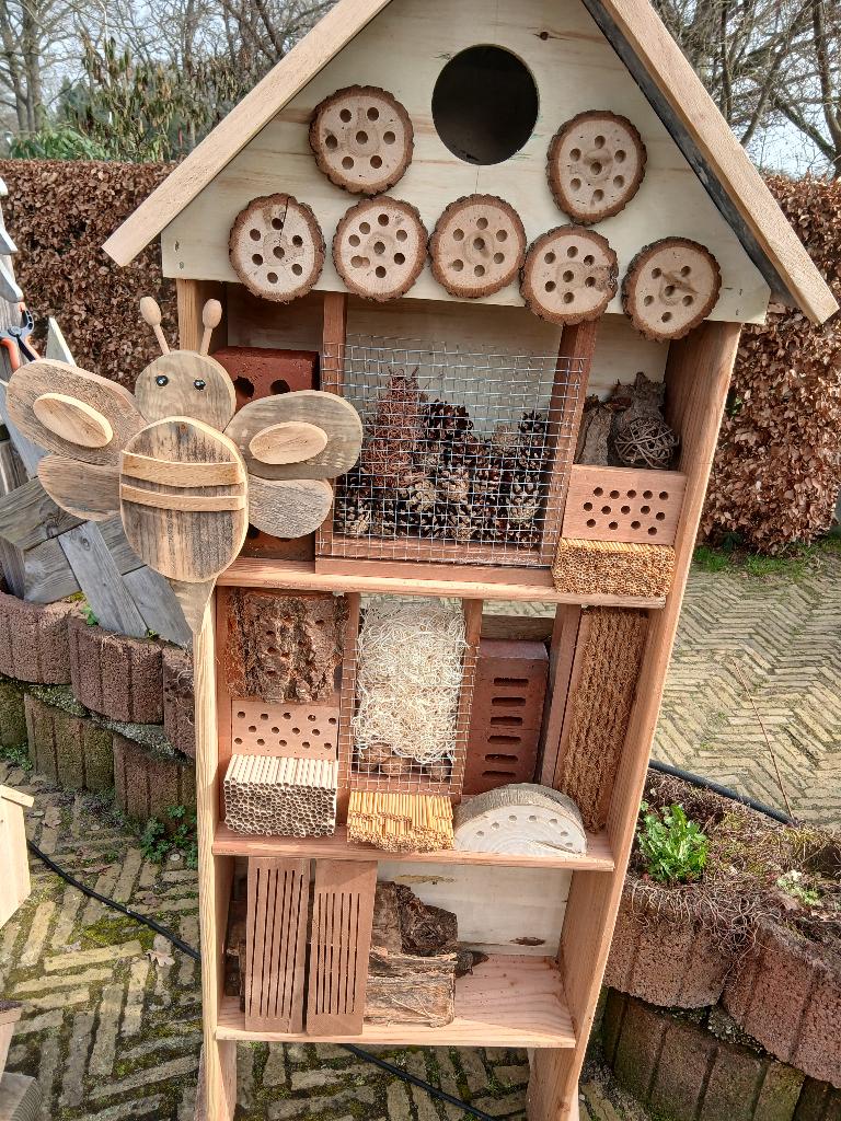 Insectenhotel    Groot formaat, Tuin en Terras, Tuinwanddecoratie, Ophalen of Verzenden, Nieuw