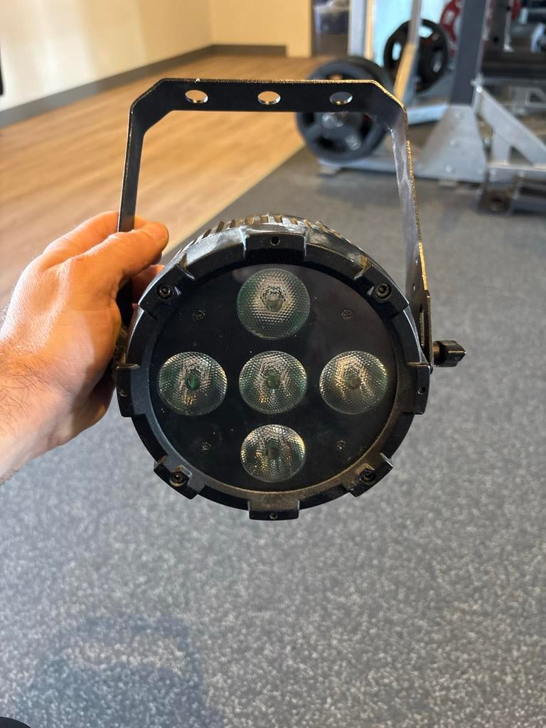 Boxxline Prorar Quad 5 LED Par Lampen (per stuk), Ophalen of Verzenden, Gebruikt, Licht, Geluidgestuurd