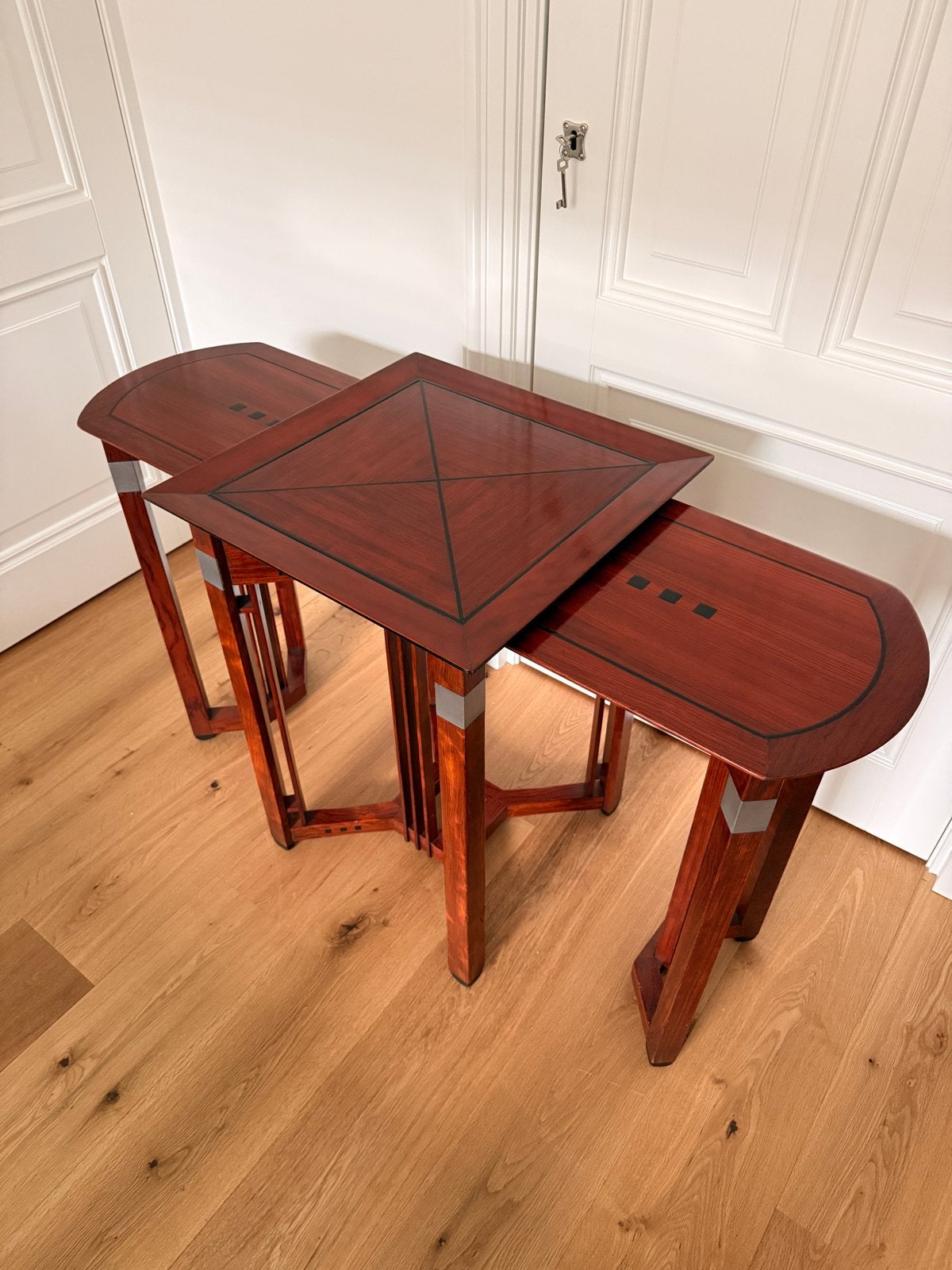 Schuitema Decoforma Aline 1 & 2 - Rosewood Art Deco Set, Ophalen