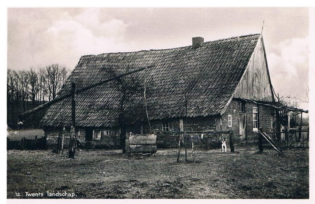Twente Nijverdal (poststempel). 12. Twents landschap, Ophalen of Verzenden, 1920 tot 1940, Gelopen, Overijssel