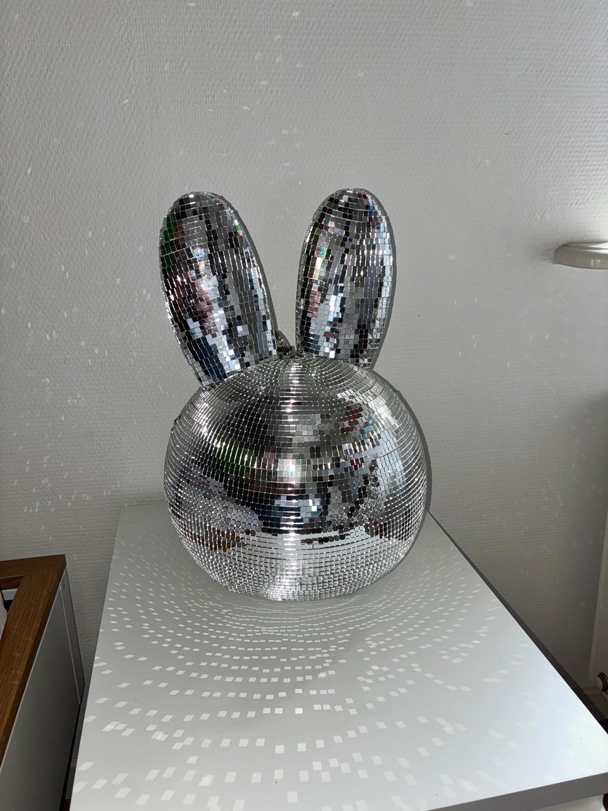 Nijntje/Miffy Discobal met oren - HEMA, Ophalen of Verzenden, Zo goed als nieuw, Zilver, Metaal