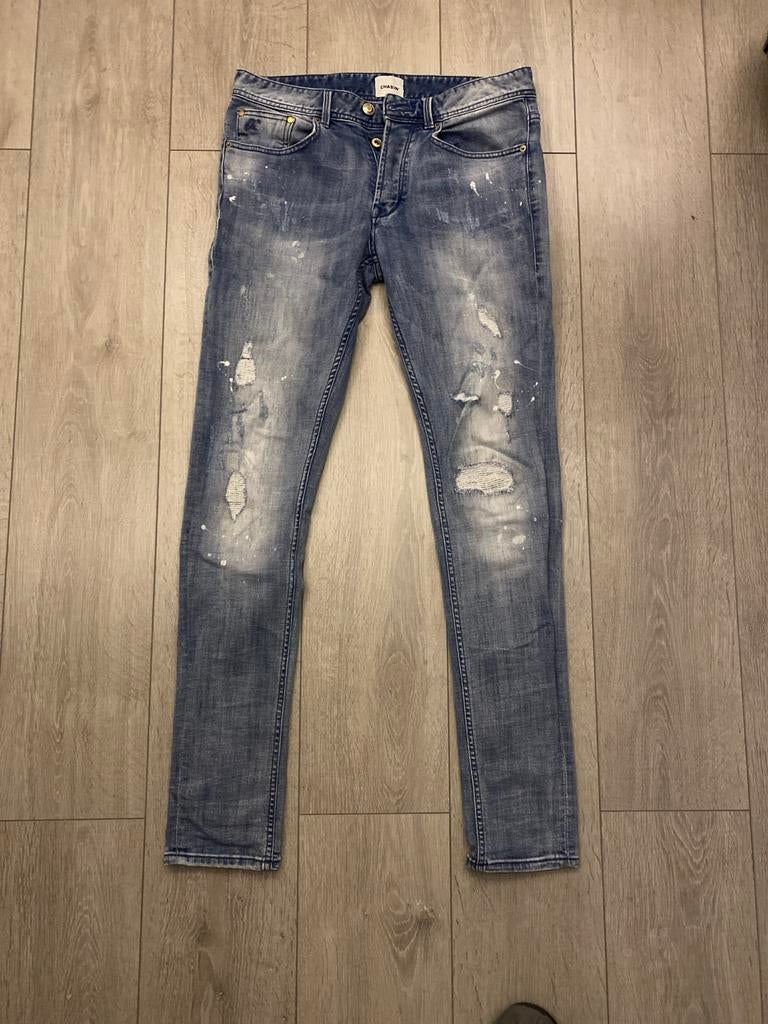 Chasin' Ego Slim Fit Spijkerbroek Maat  31-34 Z.g.a.n., Ophalen of Verzenden, Zo goed als nieuw, Blauw, W32 (confectie 46) of kleiner