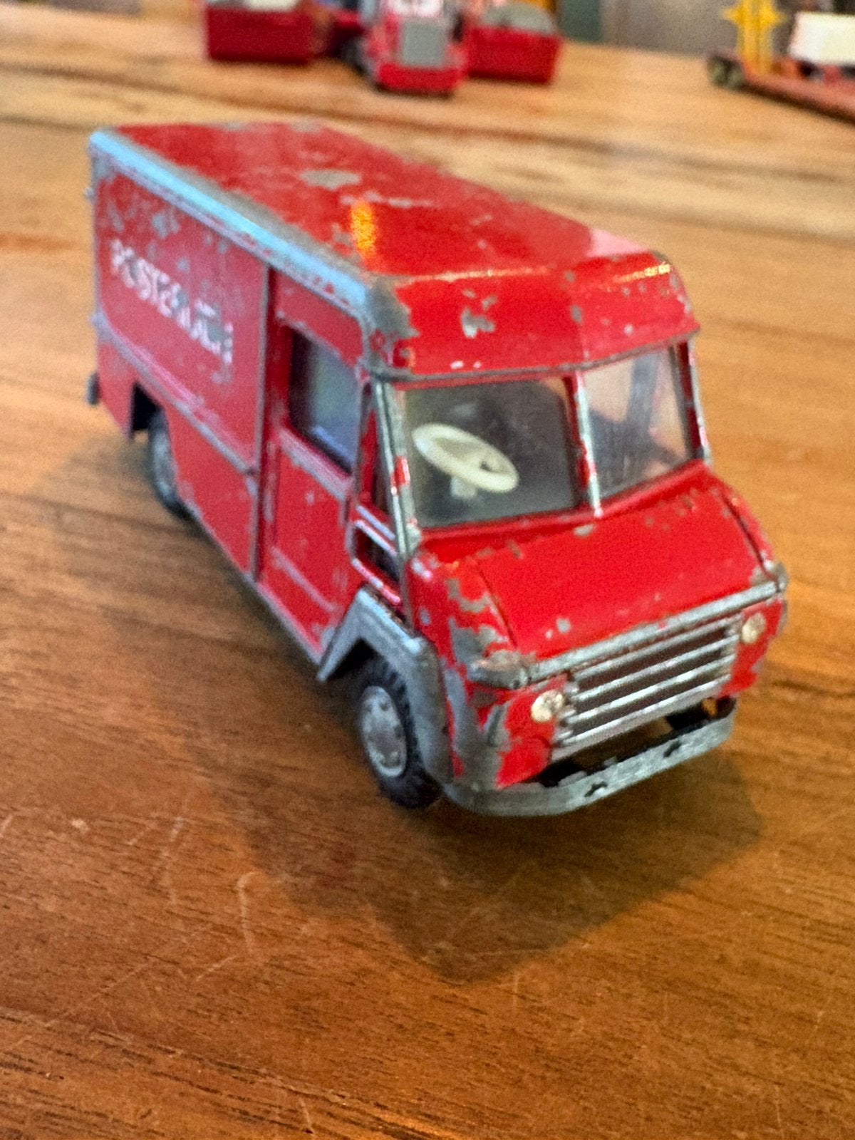 Lion Car ( Lion Toys), Commer Posterijen  no 49)., Ophalen of Verzenden, Gebruikt, Bus of Vrachtwagen, Lion Toys